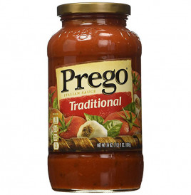 Prego Traditional Italian Sauce  Glass Jar  680 grams